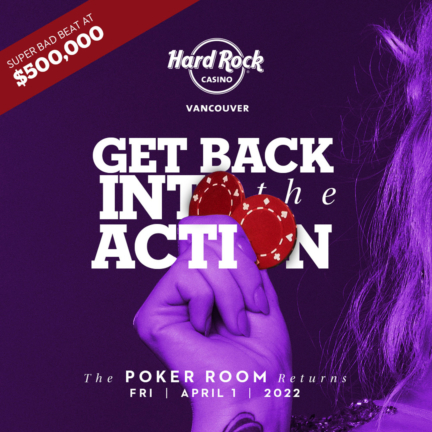 Hard Rock Casino Vancouver Poker Room